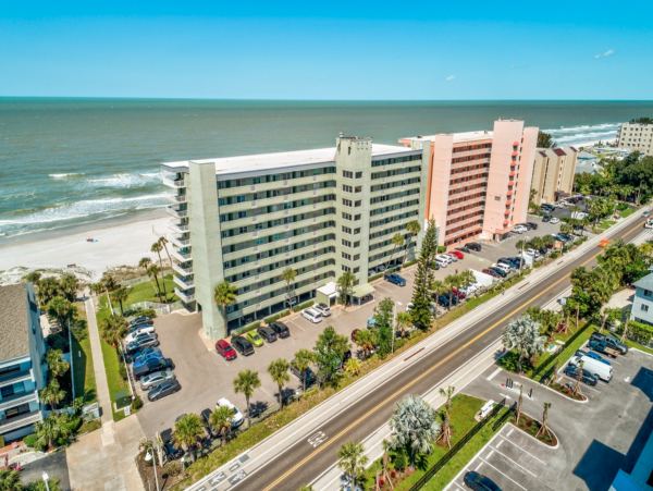 Indian Shores Beachfront condo